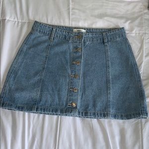 Jean skirt